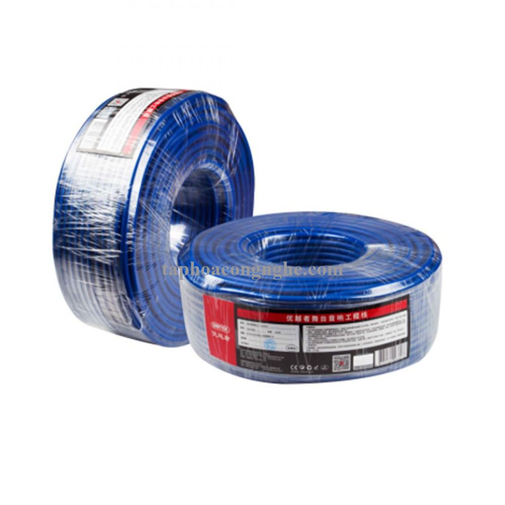 Unitek 25410 C9017BL 100M 2*1.5Gb Od8.5Mm Cáp Loa Sân Khấu 30025410